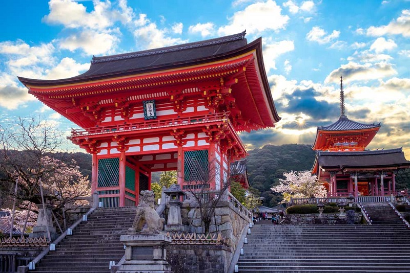 Hình ảnh Chùa Thanh Thuỷ tại Kyoto