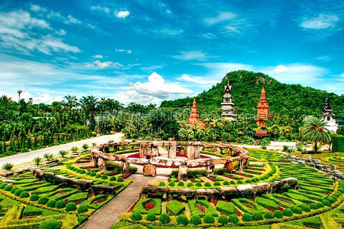 Vườn nhiệt đới Nong Nooch - Du lịch phố Việt